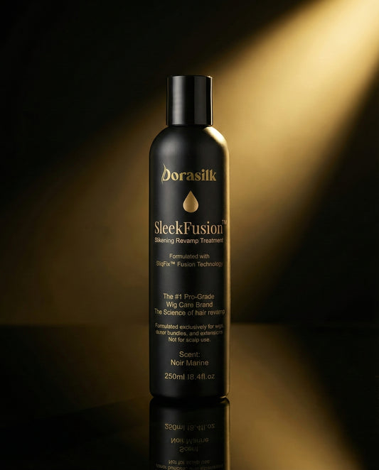 SleekFusion™ – Pro-grade smoothing treatment for donor bundles. Revives silkiness, shine, and strength in one ritual.